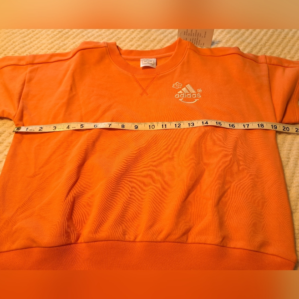 Girls Adidas Sweatshirt Size M - Picture 5 of 6